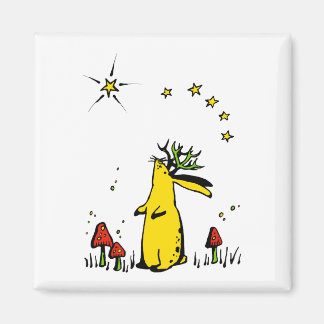 Aimant Nuit Jackalope