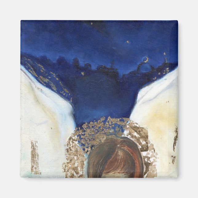 Aimant Nuit l'ange a eu ses ailes 2014 (Devant)