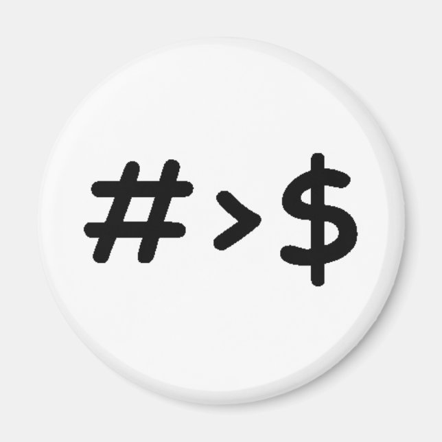 Aimant Numéro (Devant)