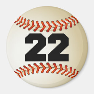 Aimant Numéro 22 Baseball
