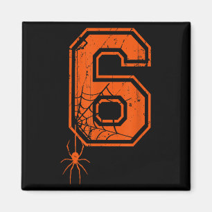 Aimant Numéro 6 67 Mème Halloween Costume Sder Correspond