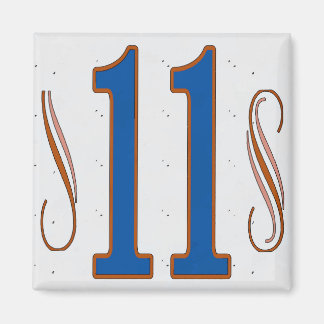 Aimant Numéro de maison 11