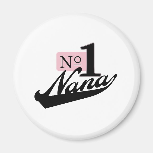 Aimant Numéro un Nana (Devant)