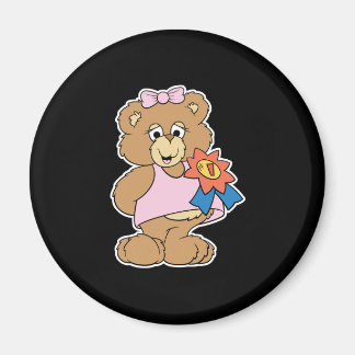 Aimant Numéro un Prix fille ours