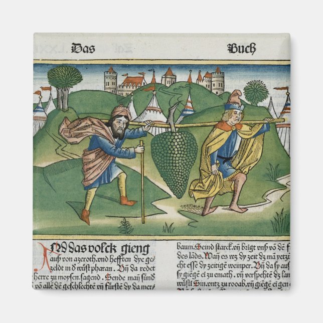 Aimant Numéros 13 23 Les raisins d'Eschol, de la 'Nure (Devant)