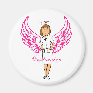 Aimant Nurse Angel Wings Thunder_Cove