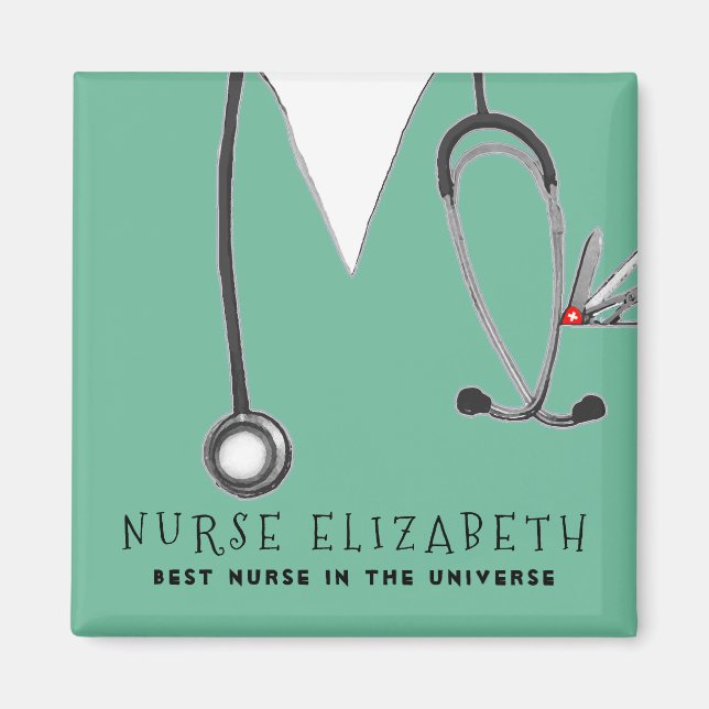 Aimant Nurse Appreciation Gifts (Devant)