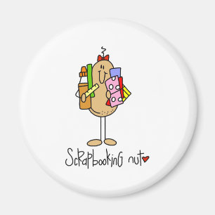 Aimant Nut scrapbooking