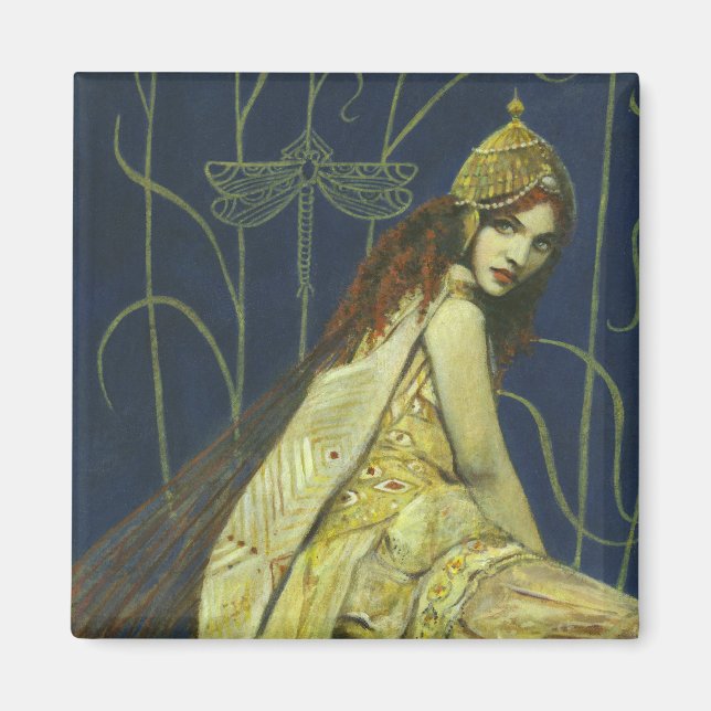 Aimant nymphe gothique (Devant)