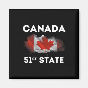 Aimant O Canada 51e État Funny Trump Canada maillot de mè