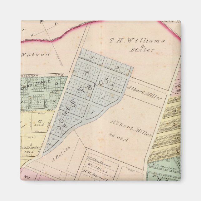 Aimant Oakland, environs 7 (Devant)