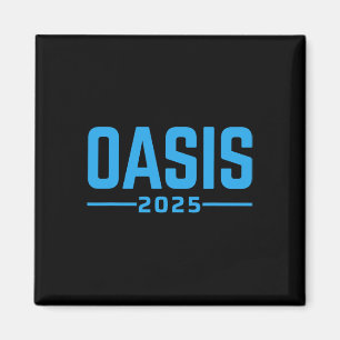 Aimant Oasis 2025 Vacances Californie Ca Vintage Rétro So