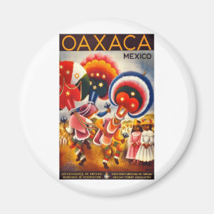 Aimant Oaxaca vintage Mexique