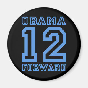 Aimant Obama 12 en avant