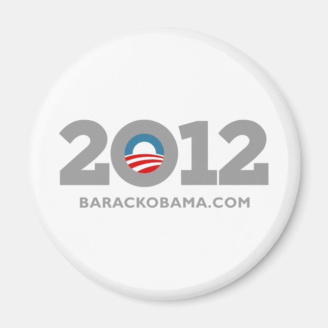 Aimant Obama 2012 (Devant)