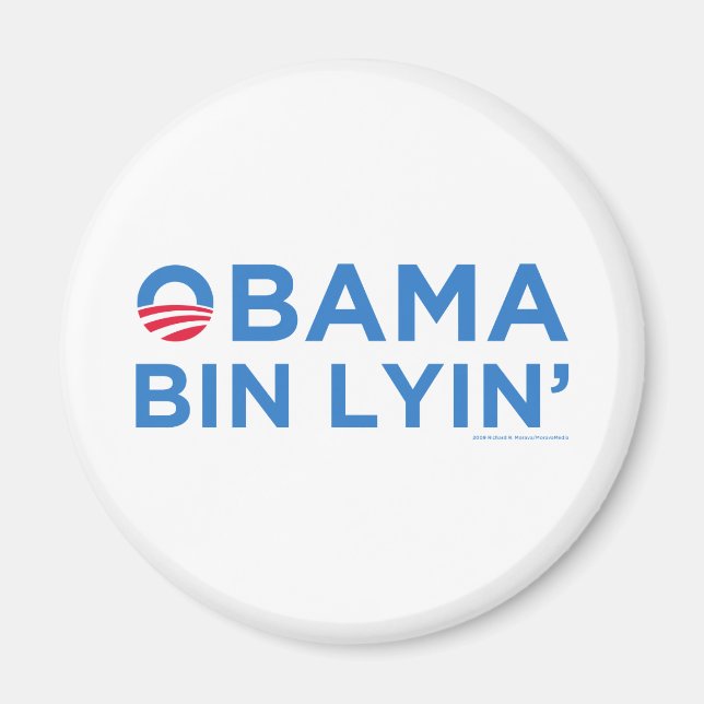 Aimant Obama bin Lyin' (Devant)