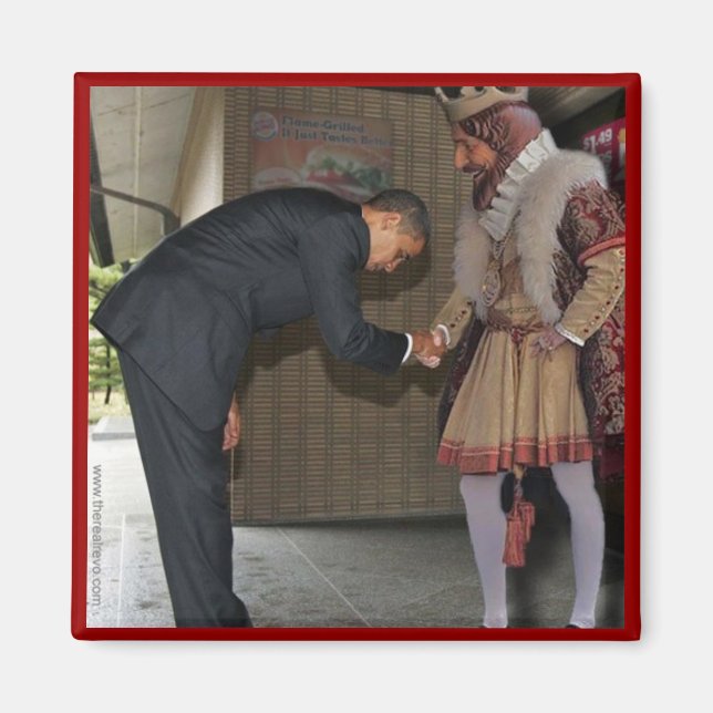 Aimant Obama et le roi (Devant)