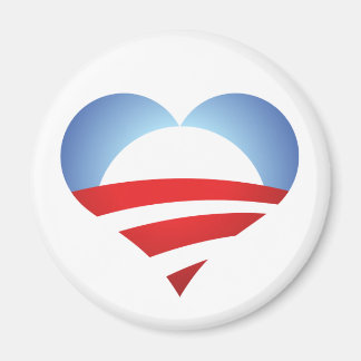 Aimant Obama Heart