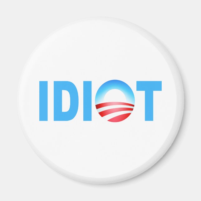 AIMANT OBAMA IDIOT (Devant)