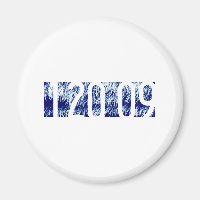 Aimant Obama inaugure (Devant)