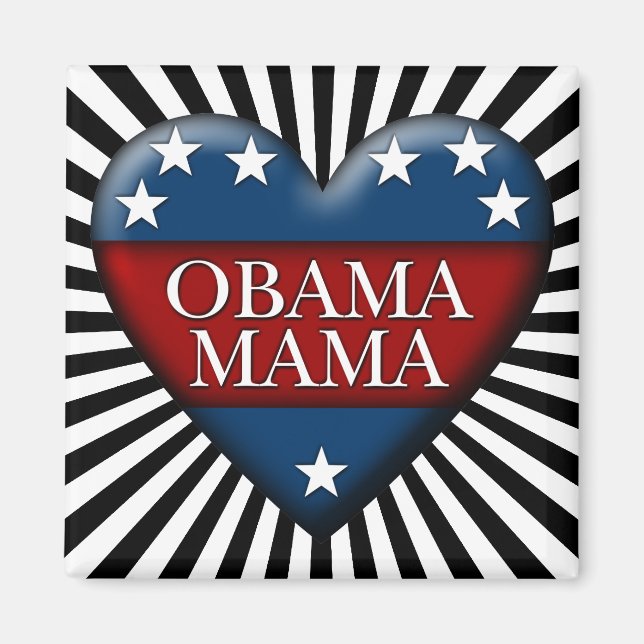 Aimant obama mama (Devant)