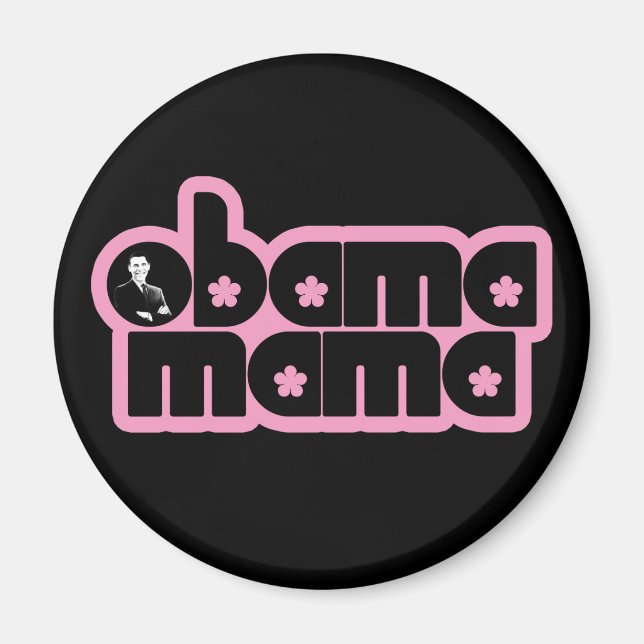 Aimant obama mama (Devant)