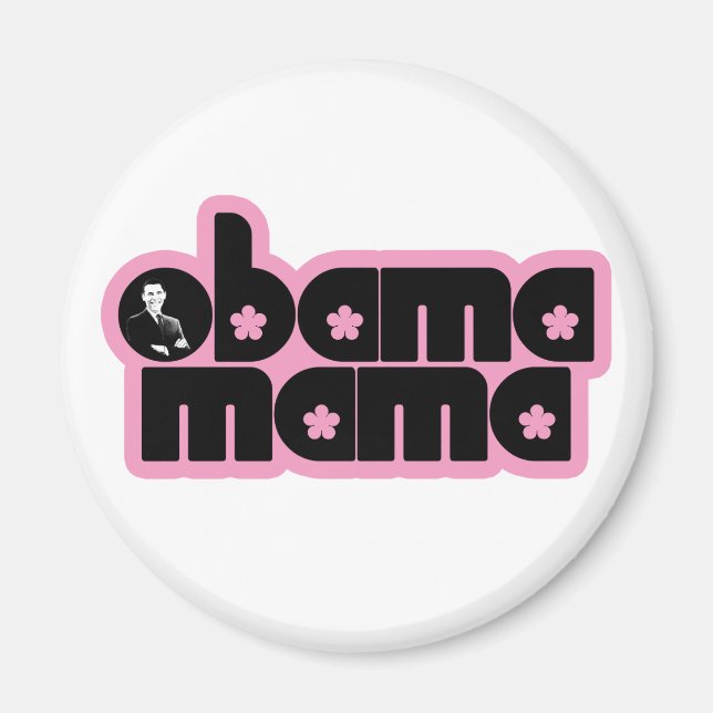 Aimant obama mama (Devant)