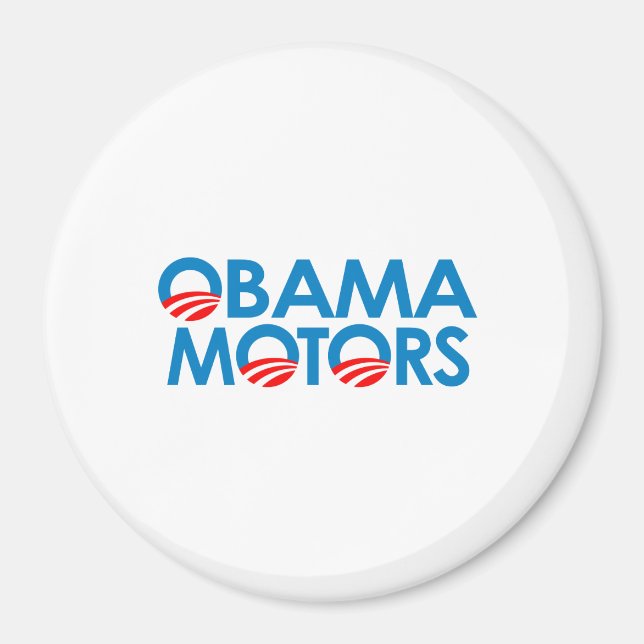 Aimant Obama Motors (Devant)