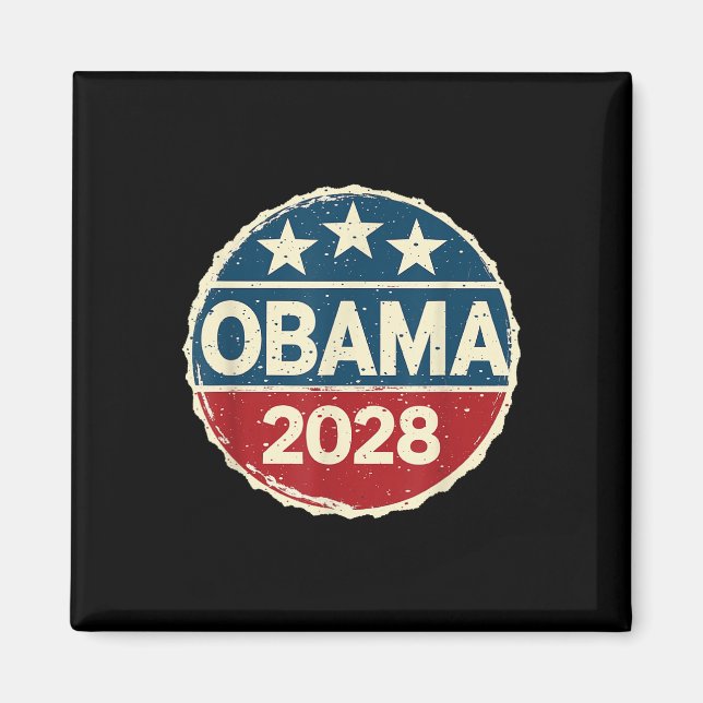 Aimant Obama pour le président 2028 Obama 2028 (Devant)