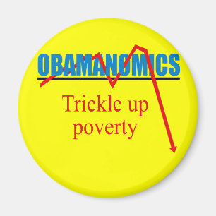 Aimant Obamanomics - filet vers le haut de la pauvreté
