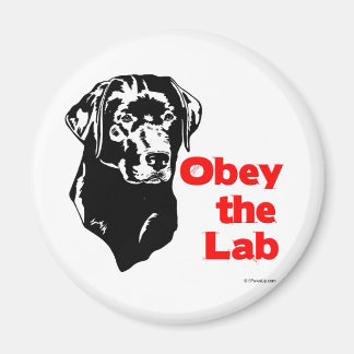 Aimant Obéissez au Lab