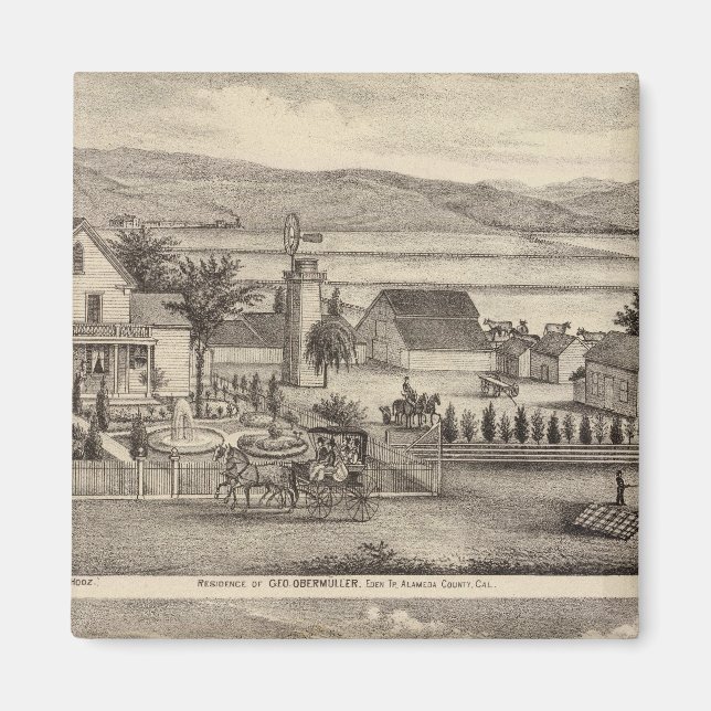 Aimant Obermuller, Résidences de Wille (Devant)