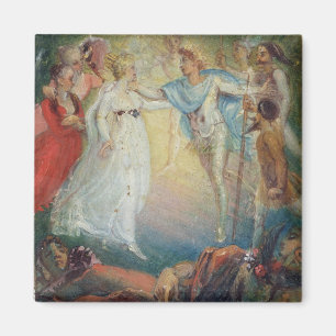 Aimant Oberon et Titania 'd'une songe d'une nuit d'été