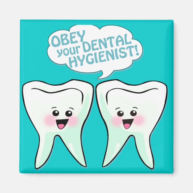 Aimant Obey L'Hygiéniste Dentaire (Devant)