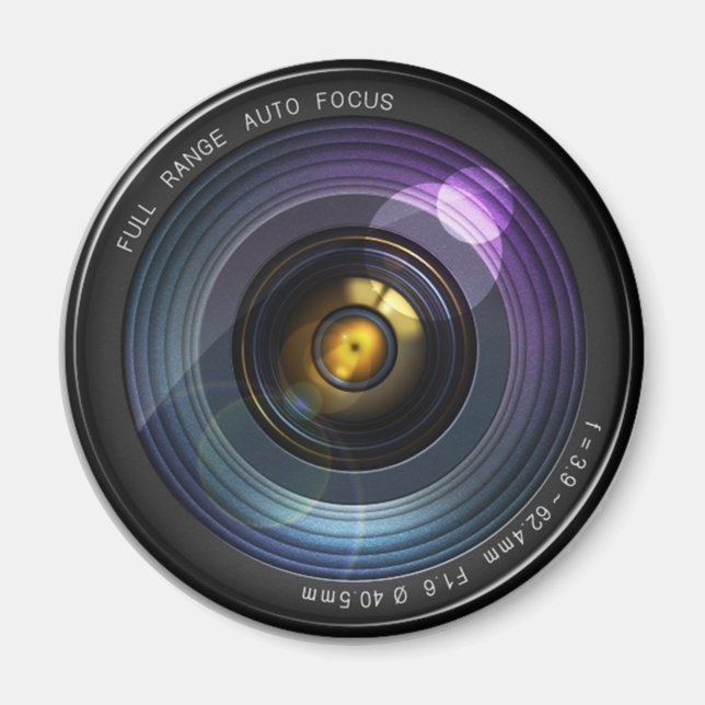Aimant Objectif d'appareil photo (Devant)