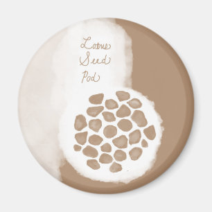 Aimant objet_11_pod de graines de lotus