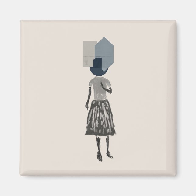 Aimant objet_14_une femme_1 (Devant)