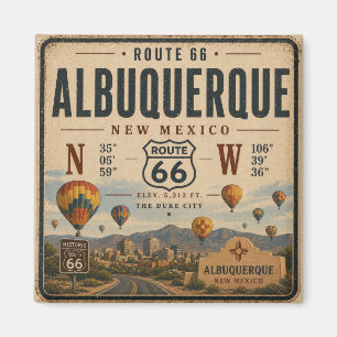 Aimant Objet-souvenir de l'ancienne route du Nouveau-Mexi
