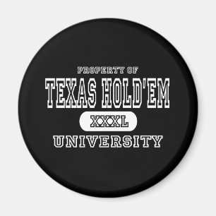 Aimant Obscurité d'université du Texas Holdem