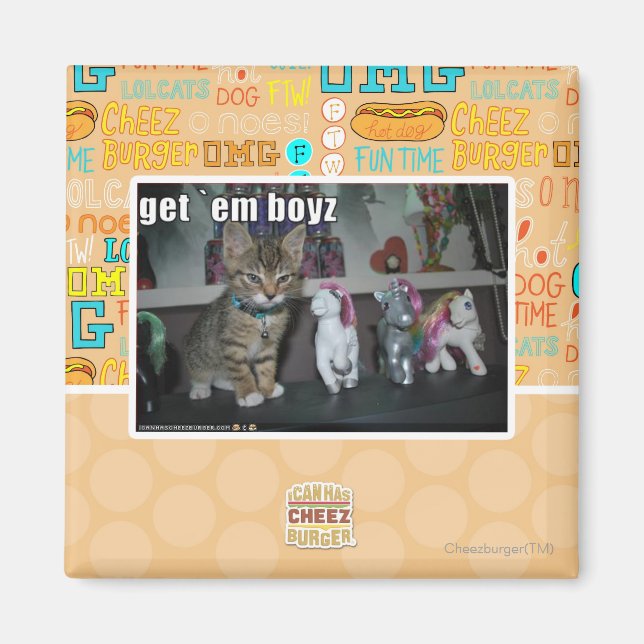 Aimant Obtenez-les boyz (Devant)