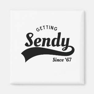 Aimant Obtenons Sendy Mason 67 Mème Vintage