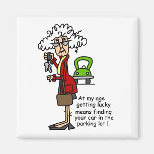 Aimant Obtention de l'humour chanceux