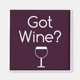 Aimant obtenu de carré de vin
