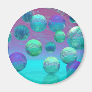 Aimant Ocean Dreams - Aqua et Violet Ocean Imaginaire