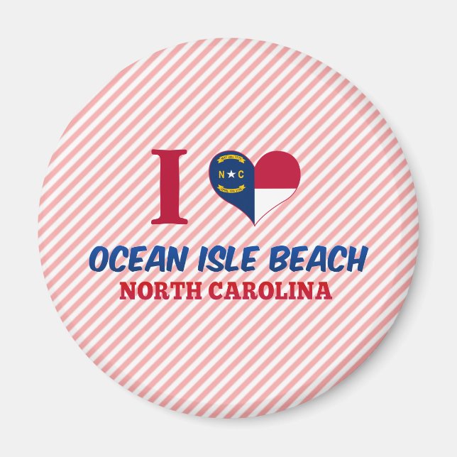 Aimant Ocean Isle Beach, Caroline du Nord (Devant)