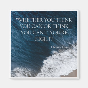 AIMANT "OCEAN WAVE" CITATION INSPIRATIONNELLE HENRY FORD 