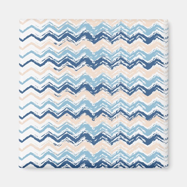 Aimant Ocean Waves Chevron (Devant)