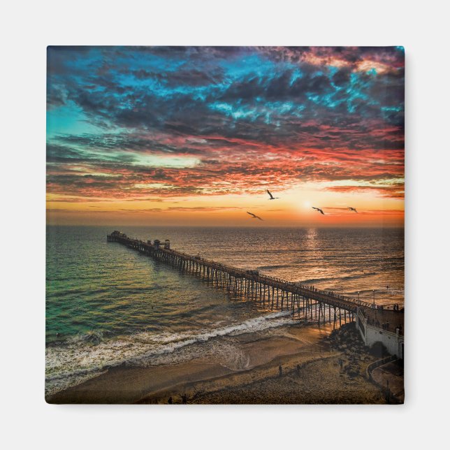 Aimant Oceanside, Californie (Devant)