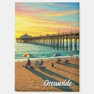 Aimant Oceanside Pier California Travel