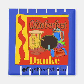 Aimant Octobre Fest, Danke, modifier le texte